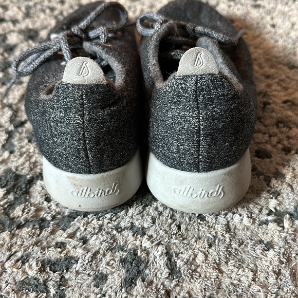 allbirds, grey tennis shoes - Picture 2 of 3